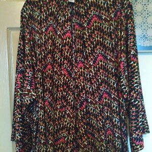 Black, Pink, Red, Lime Cardigan